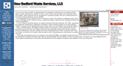 Desktop Screenshot of newbedfordwaste.com